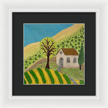 Load image into Gallery viewer, Villa by the Sea - Framed Print
