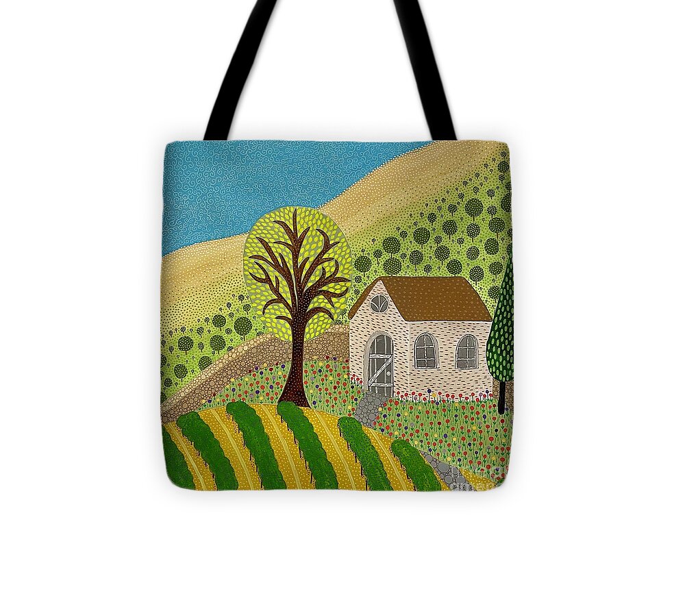 Villa by the Sea - Tote Bag