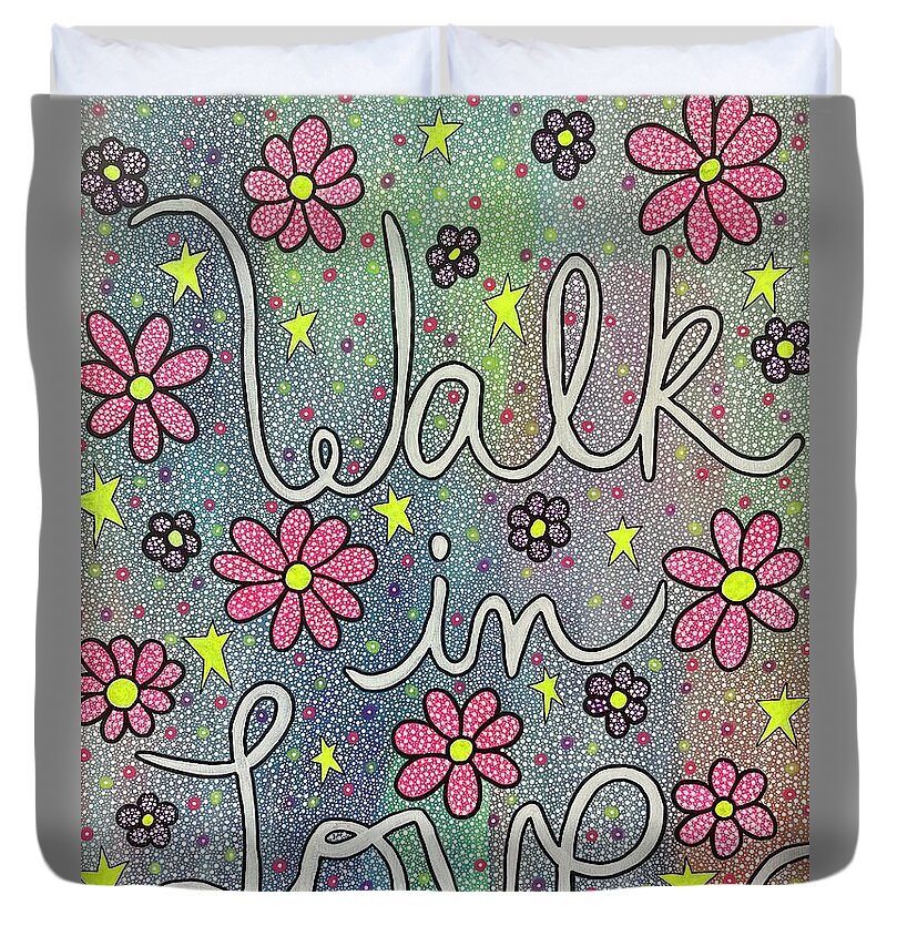 Walk In Love - Duvet Cover