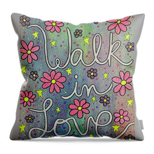 Load image into Gallery viewer, Walk In Love - Throw Pillow
