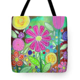 A Summer Garden - Tote Bag