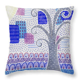 Cool Day Sun - Throw Pillow