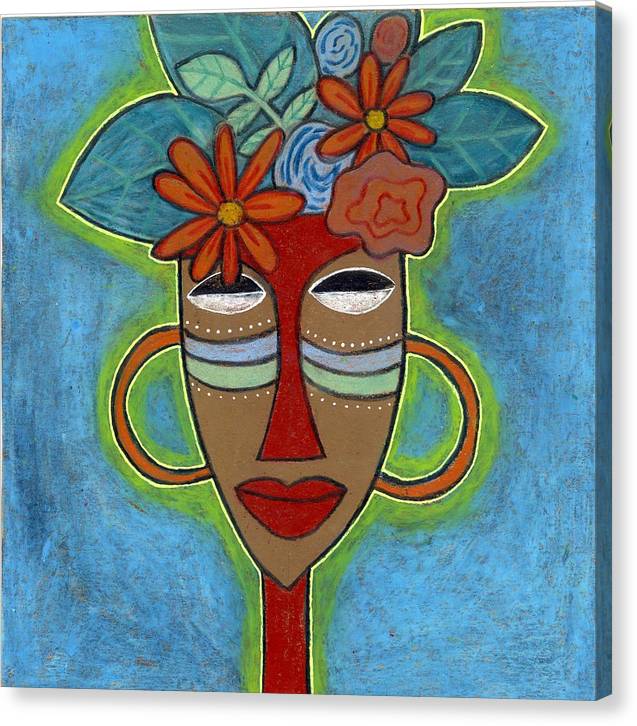 Flower Crown - Canvas Print