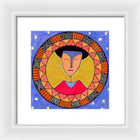 Happy and Rested - Framed Print