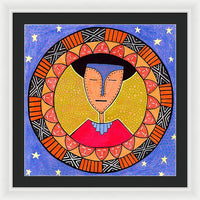 Happy and Rested - Framed Print