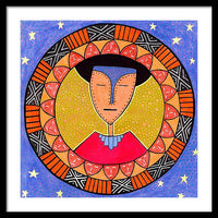 Happy and Rested - Framed Print