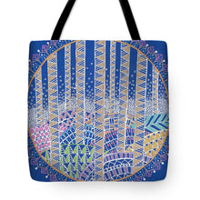 Load image into Gallery viewer, Hills and Trees Mandala - Tote Bag
