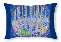Hills and Trees Mandala - Throw Pillow