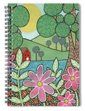 House on the River - Spiral Notebook