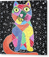 Patchwork Cat - Acrylic Print