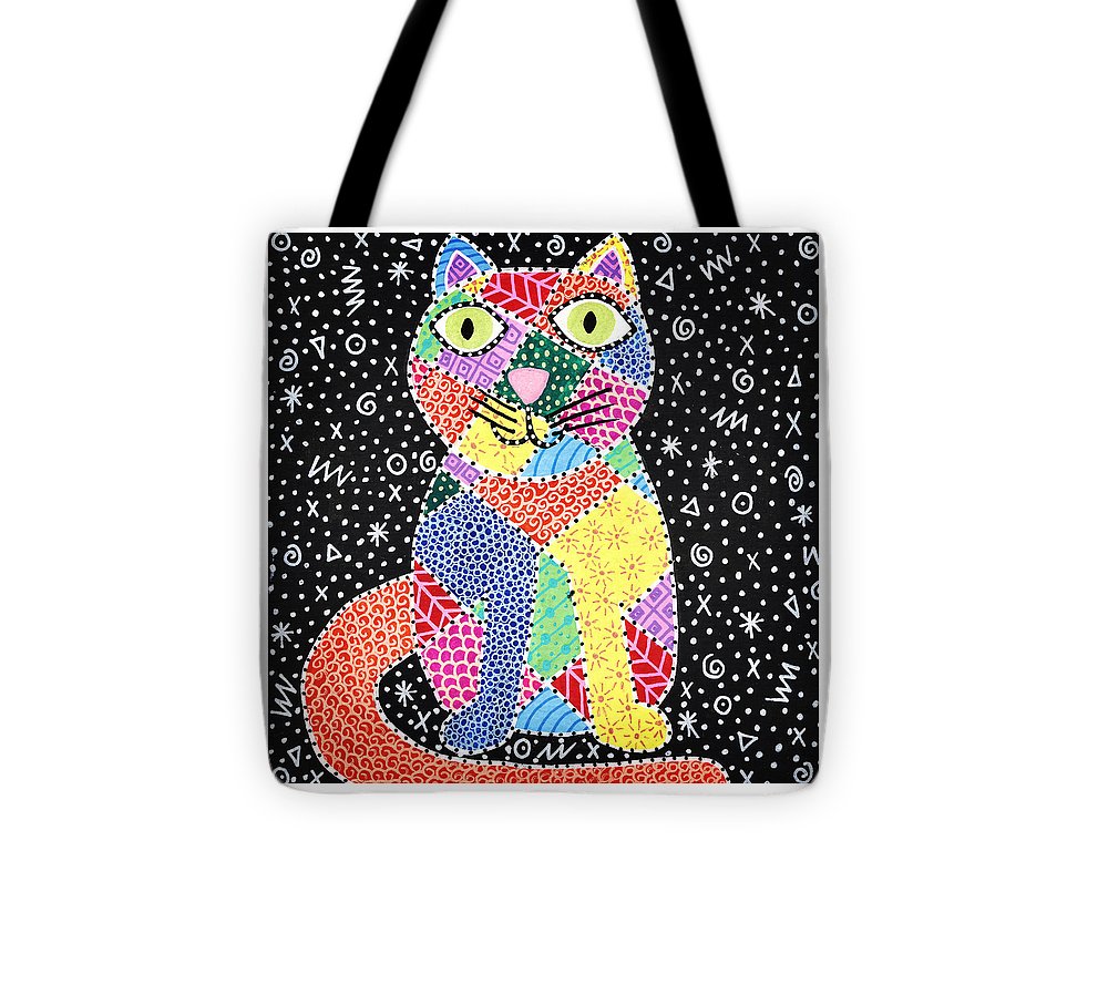 Patchwork Cat - Tote Bag