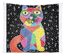 Load image into Gallery viewer, Patchwork Cat - Tapestry
