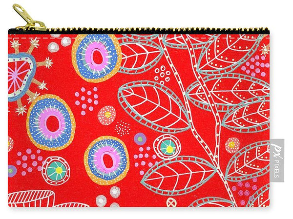 Red Under Sea Life - Carry-All Pouch