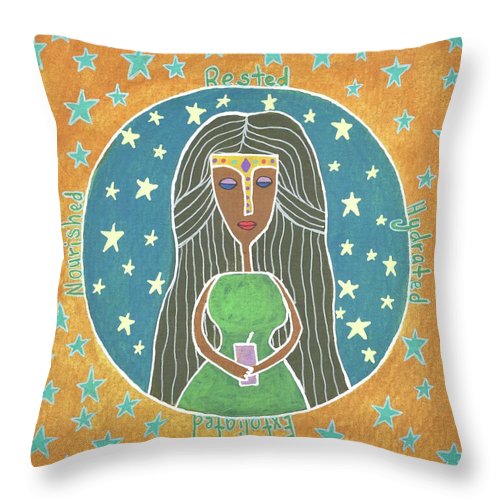 Self Care Baseline - Throw Pillow