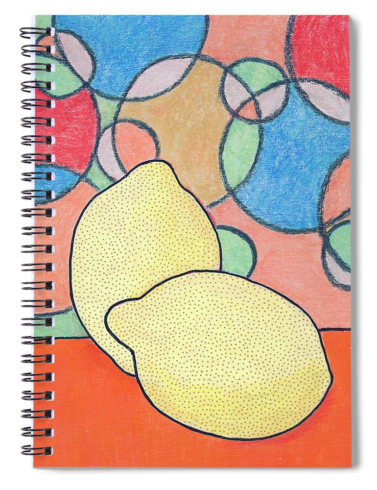 Two Lemons - Spiral Notebook