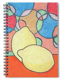Two Lemons - Spiral Notebook