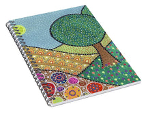 Load image into Gallery viewer, Two Trees on a Hill - Spiral Notebook
