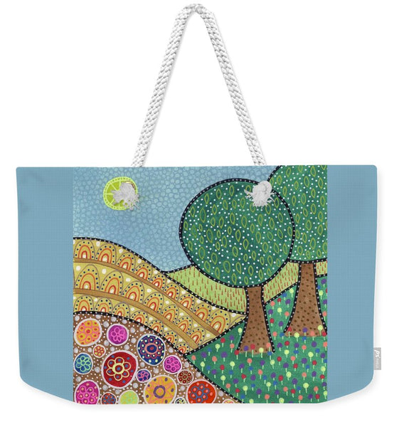 Two Trees on a Hill - Weekender Tote Bag