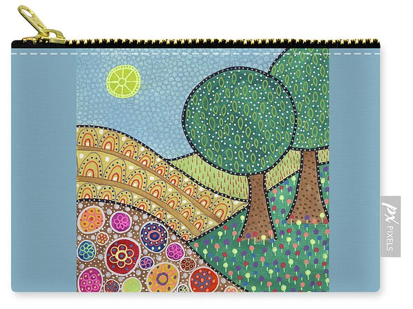 Two Trees on a Hill - Carry-All Pouch